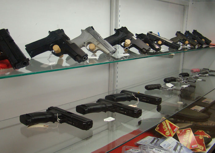 pistols